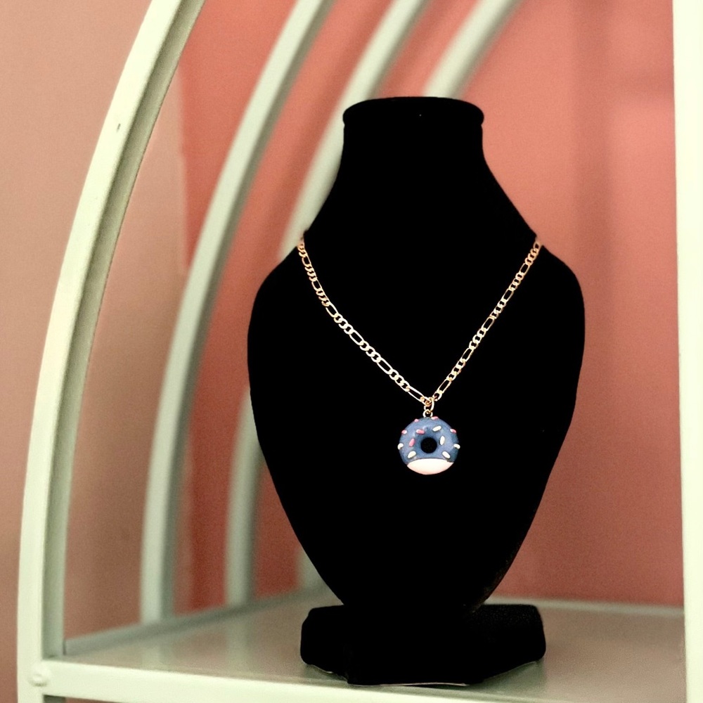 Doughnut Gold Filled Necklace BRAND NEW